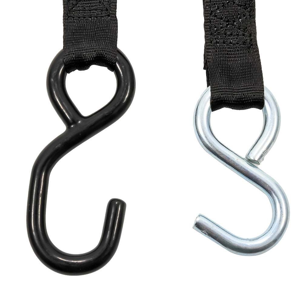 Camco Retractable Tie-Down Straps - 1" Width 6' Dual Hooks - image 5