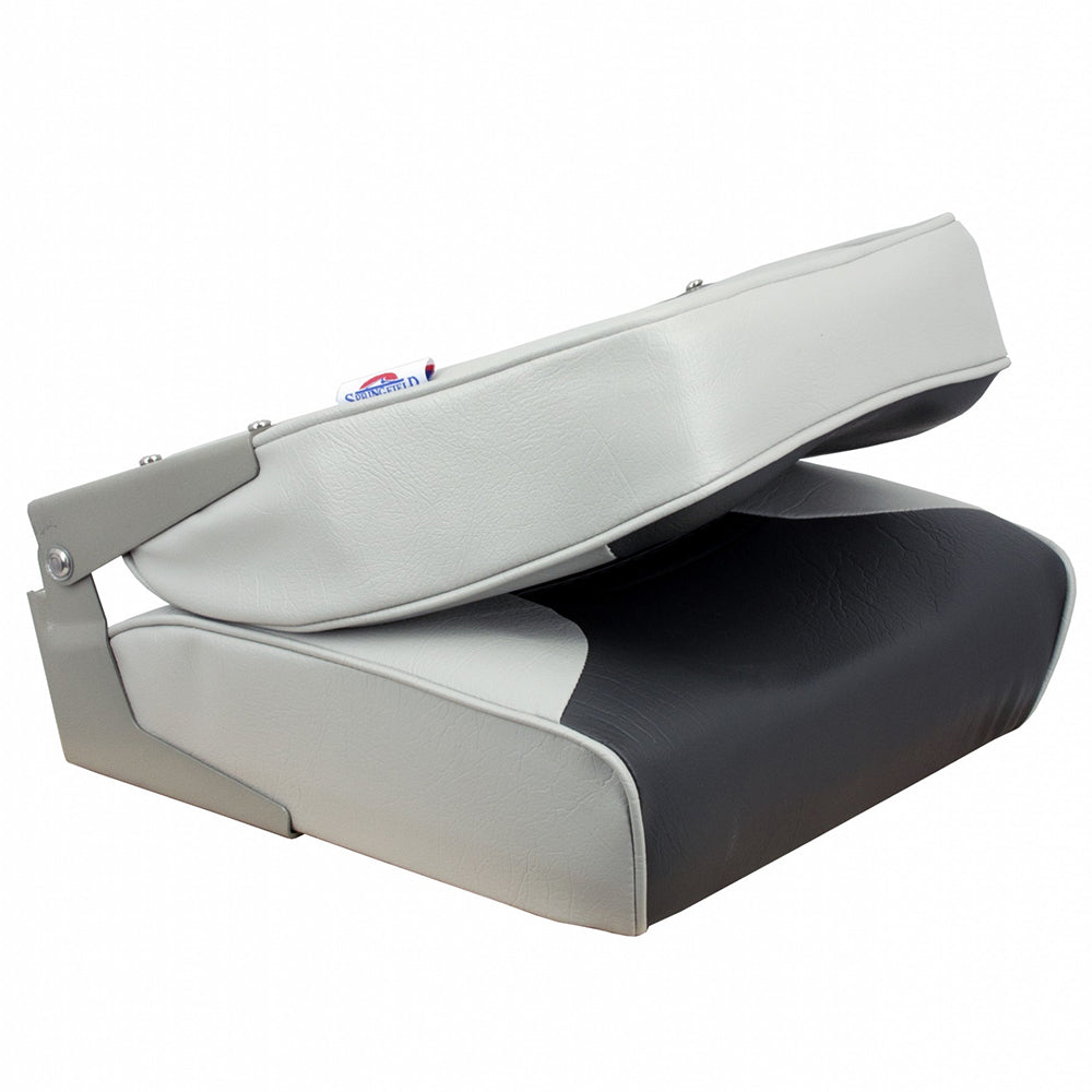Springfield Economy Multi-Color Folding Seat - Grey/Charcoal - image 2