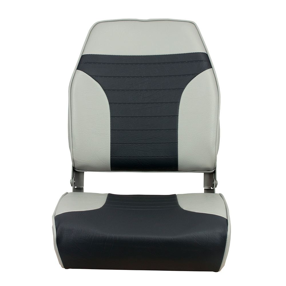 Springfield High Back Multi-Color Folding Seat - Grey/Charcoal - image 4