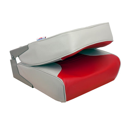Springfield Economy Multi-Color Folding Seat - Grey/Red - image 3