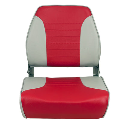 Springfield Economy Multi-Color Folding Seat - Grey/Red - image 4