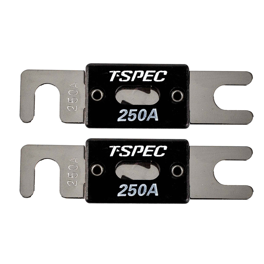 T-Spec V8 Series 250 AMP ANL Fuse - Pack of 2