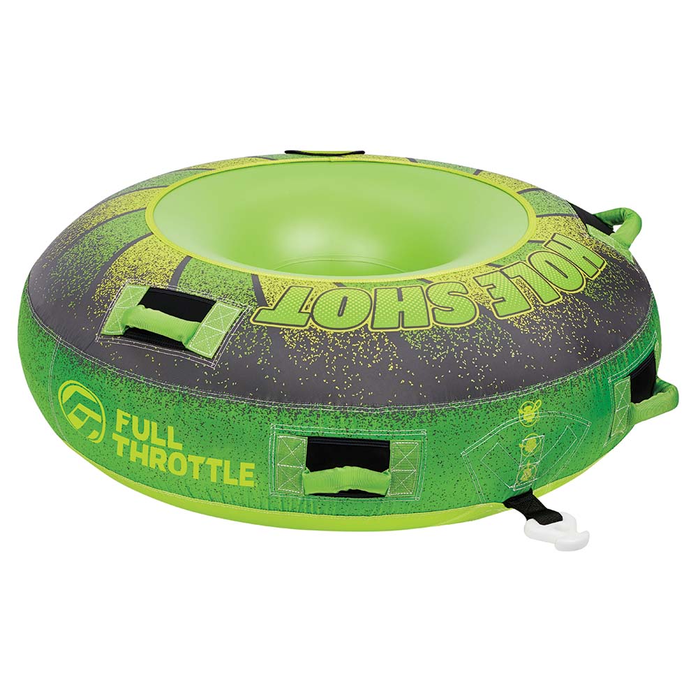 Full Throttle Hole Shot Towable Tube - 1 Rider - Green - image 2