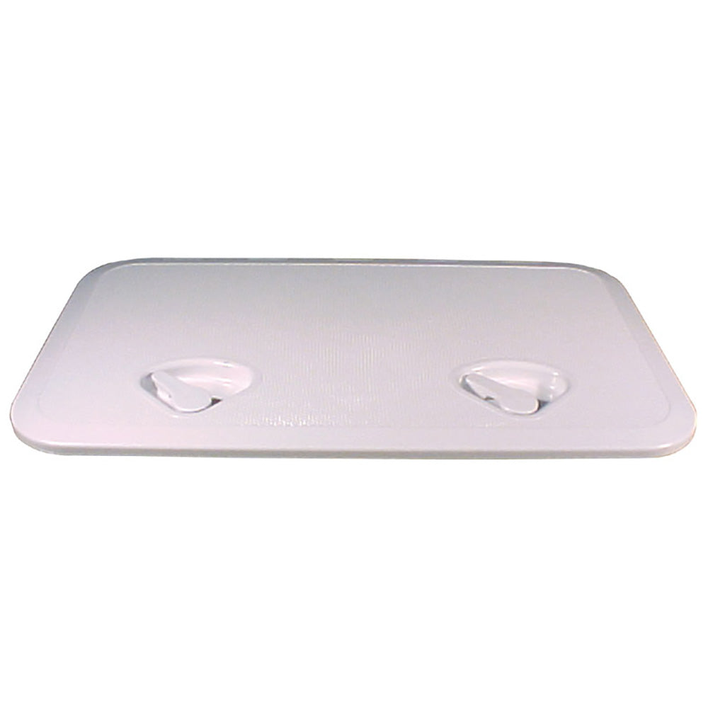Beckson 14" x 24" Flush Hatch White - ASA Material - Acrylonitrile Styrene Acrylate - image 2