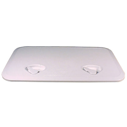 Beckson 14" x 24" Flush Hatch White - ASA Material - Acrylonitrile Styrene Acrylate - image 2