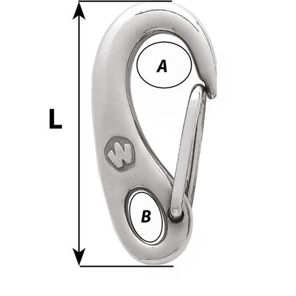 Wichard Safety Snap Hook - 50mm - image 2