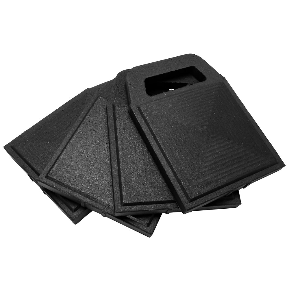 Camco Stabilizer Jack Pads - Rubber - 6.2" x 6.2" *Pack of 4 - image 2
