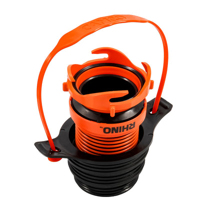 Camco Rhino Sewer Hose Seal Flexible 3 In 1 w/Rhino Extreme & Handle - image 2