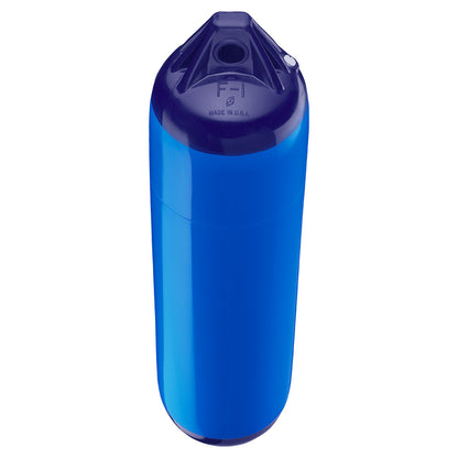 Polyform F-1 Twin Eye Fender 6" x 24" - Blue - image 2