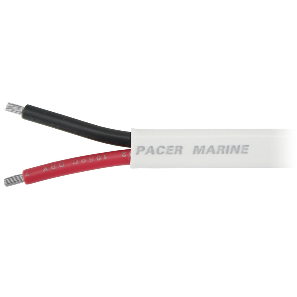 Pacer 8/2 AWG Duplex Cable - Flat Cable - Red/Black - Sold By The Foot