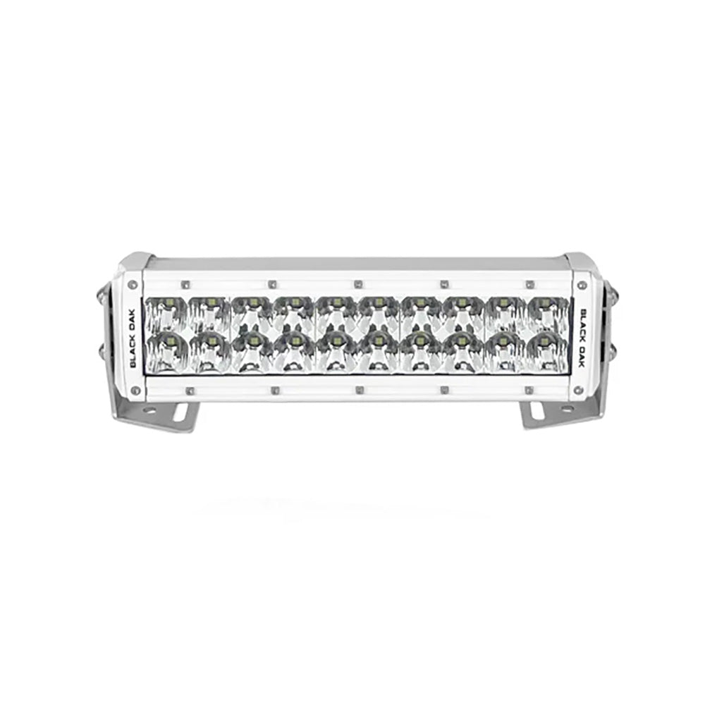 Black Oak Pro Series 3.0 Double Row 10" LED Light Bar - Combo Optics - White Housing - image 3