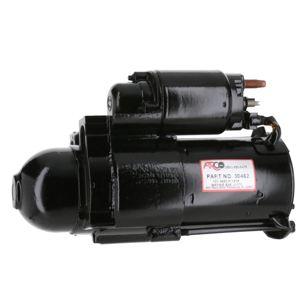 ARCO Marine Top Mount Inboard Starter w/Gear Reduction - Counter Clockwise Rotation - image 2