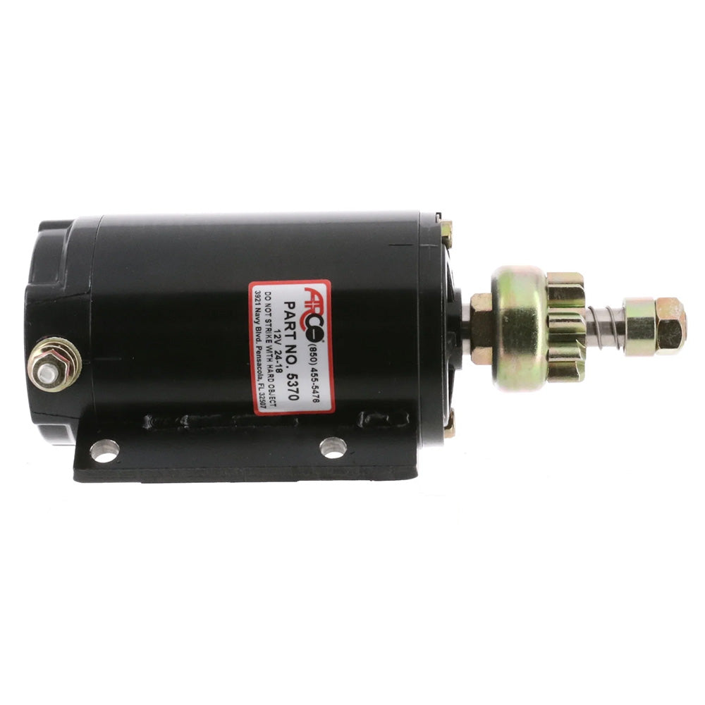 ARCO Marine Johnson/Evinrude Outboard Starter - 9 Tooth (Early Model) - image 2