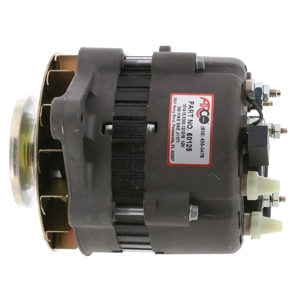 ARCO Marine Premium Replacement Inboard Alternator w/Single Groove Pulley - 12V 55A - image 2