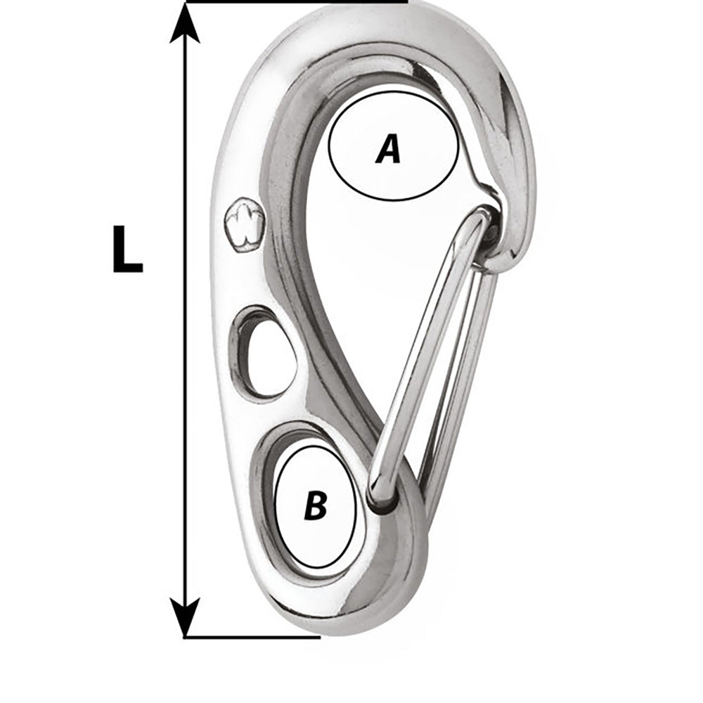 Wichard HR Safety Snap Hook - 100mm Length - 3-15/16" - image 2