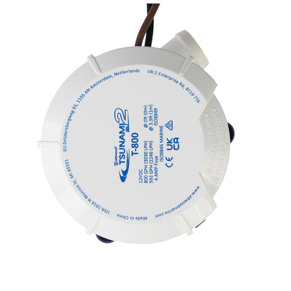Attwood Tsunami MK2 Manual Bilge Pump - T800 - 800 GPH & 12V - image 2