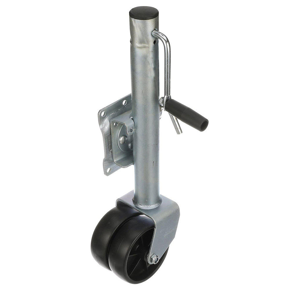Attwood Fold-Up Trailer Jack - 1500 lb Capacity - Dual Wheel - image 2