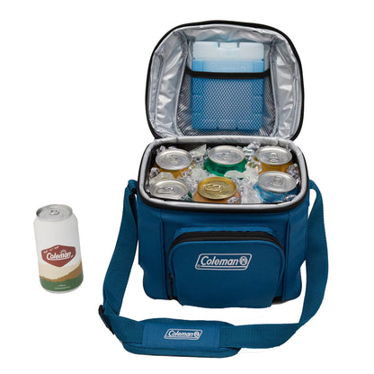 Coleman CHILLER™ 9-Can Soft-Sided Portable Cooler - Deep Ocean - image 2
