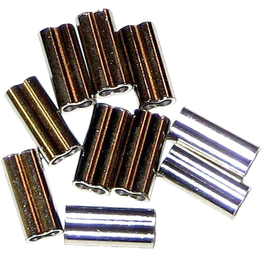 Rupp Nickel Crimp Sleeves - Pack of 10