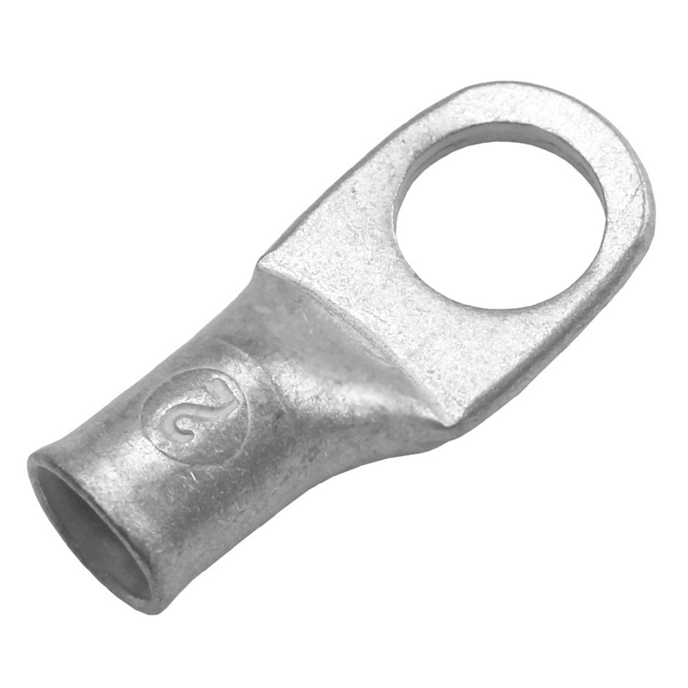 Pacer Tinned Lug 2 AWG - 1/2" Stud Size - Pack of 10