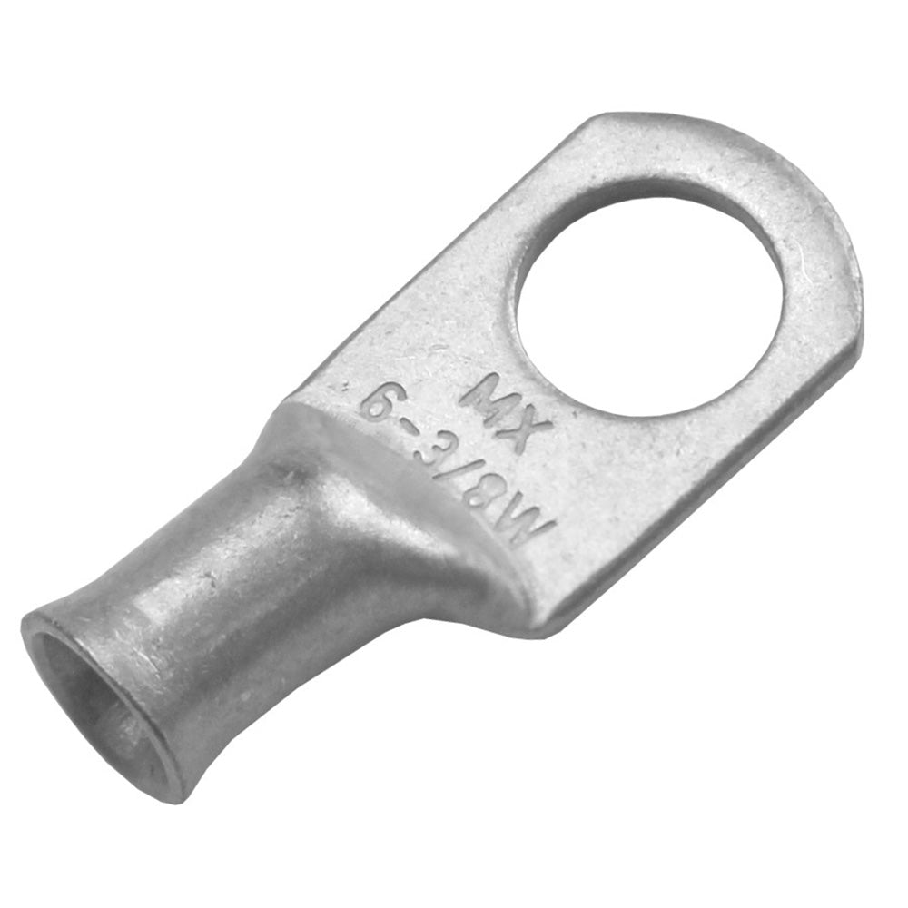 Pacer Tinned Lug 6 AWG - 3/8" Stud Size - Pack of 2