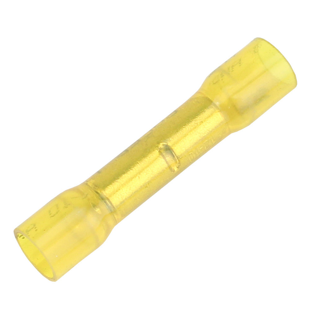 Pacer 12-10 AWG Heat Shrink Butt Connector - Pack of 100