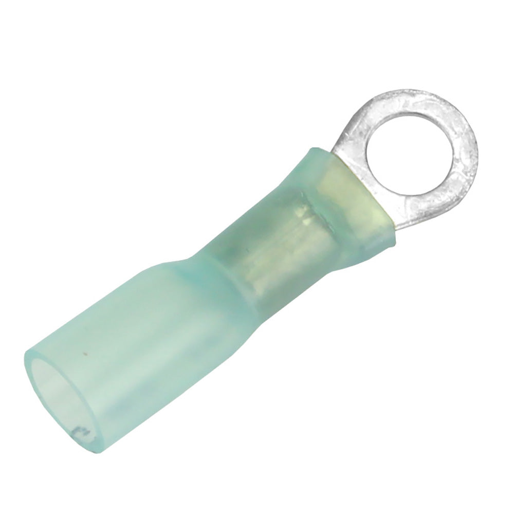 Pacer 16-14 AWG Heat Shrink Ring Terminal - #10 Stud Size - Pack of 100