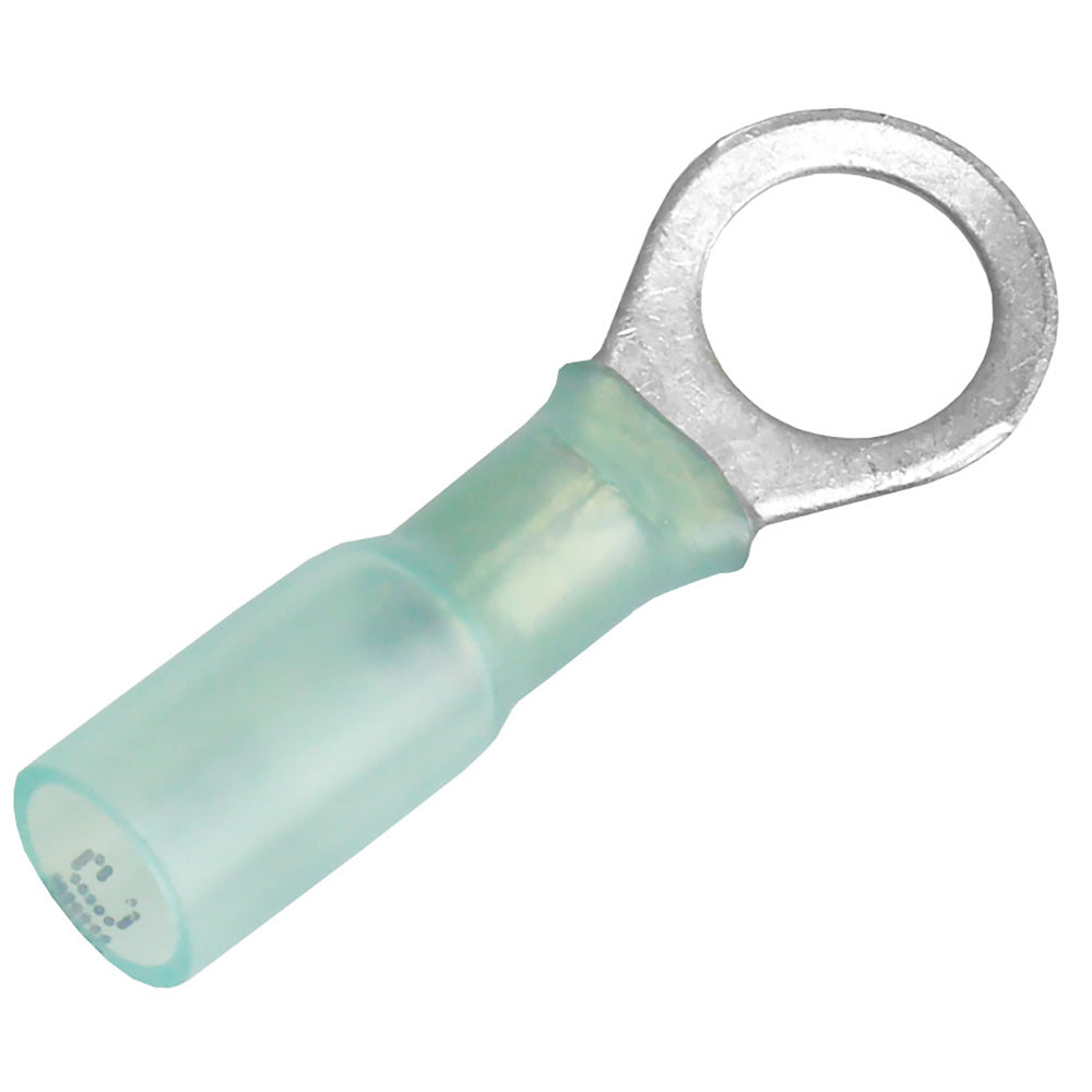 Pacer 16-14 AWG Heat Shrink Ring Terminal - 5/16" Stud Size - Pack of 100