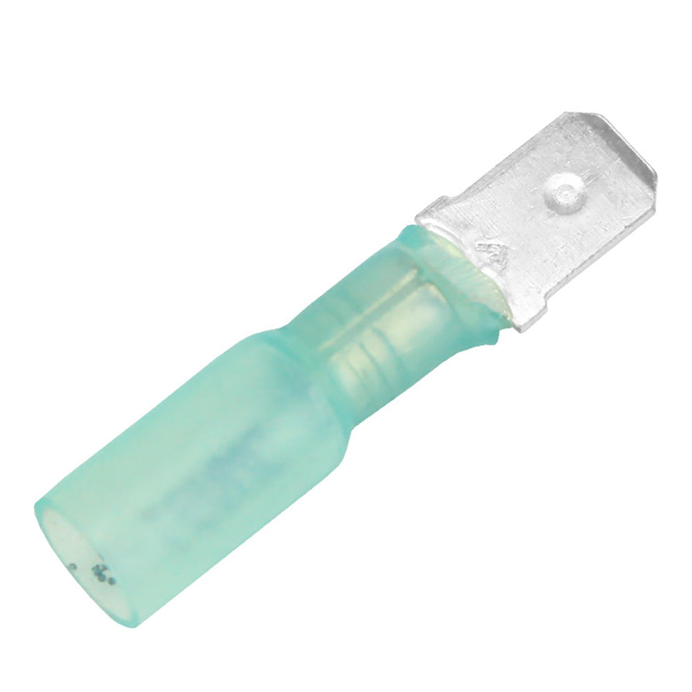 Pacer 16-14 AWG Heat Shrink Male Disconnect - Pack of 25