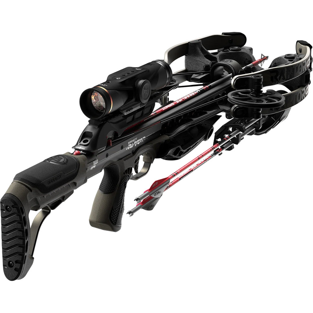 Barnett Hyper Raptor GTX 425 Crossbow Package Buk Ops Cycloptic-X Prime Scope