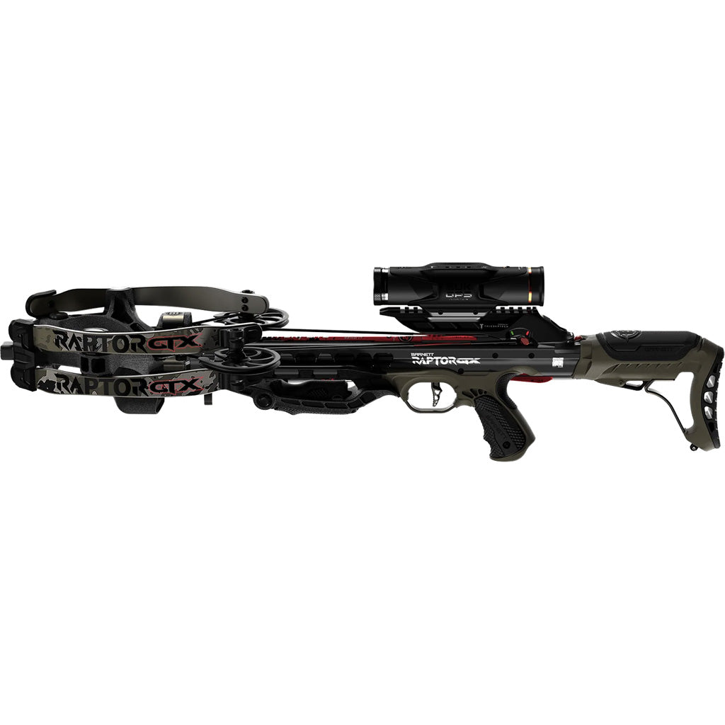 Barnett Hyper Raptor GTX 425 Crossbow Package Buk Ops Cycloptic-X Prime Scope