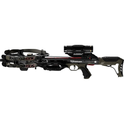 Barnett Hyper Raptor GTX 425 Crossbow Package Buk Ops Cycloptic-X Prime Scope