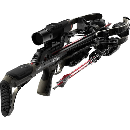 Barnett Hyper Raptor GTX 425 Crossbow Package Buk Ops X-Factor Laser Rangefinding Scope