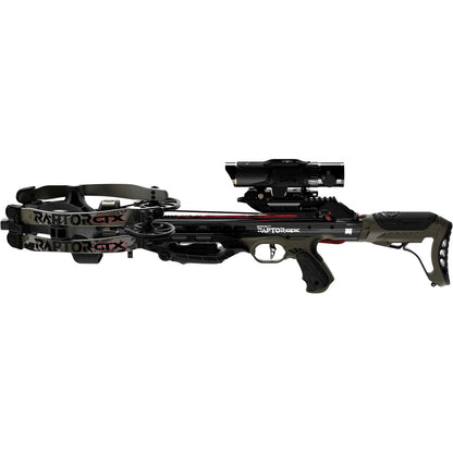 Barnett Hyper Raptor GTX 425 Crossbow Package Buk Ops X-Factor Laser Rangefinding Scope