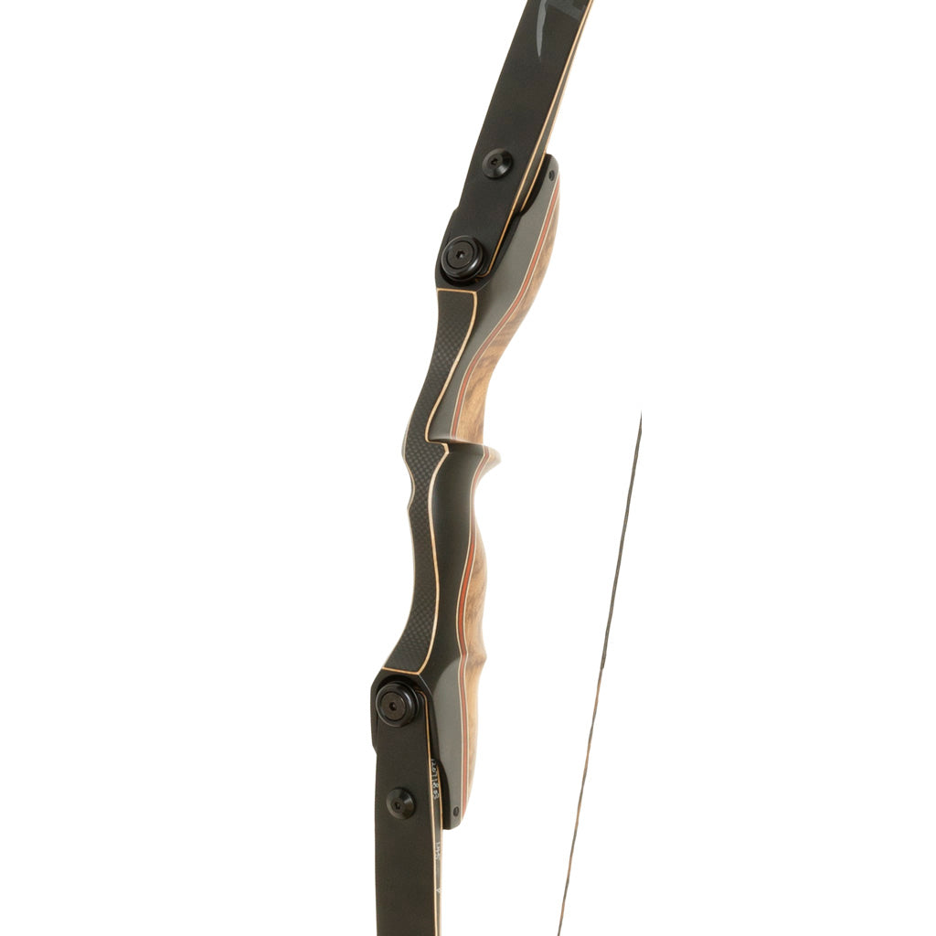 October Mountain Carbon Z ILF Recurve Riser 15 in. LH