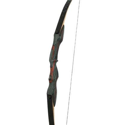 October Mountain Mountaineer Dusk Recurve Bow 62 in. 40 lbs. LH